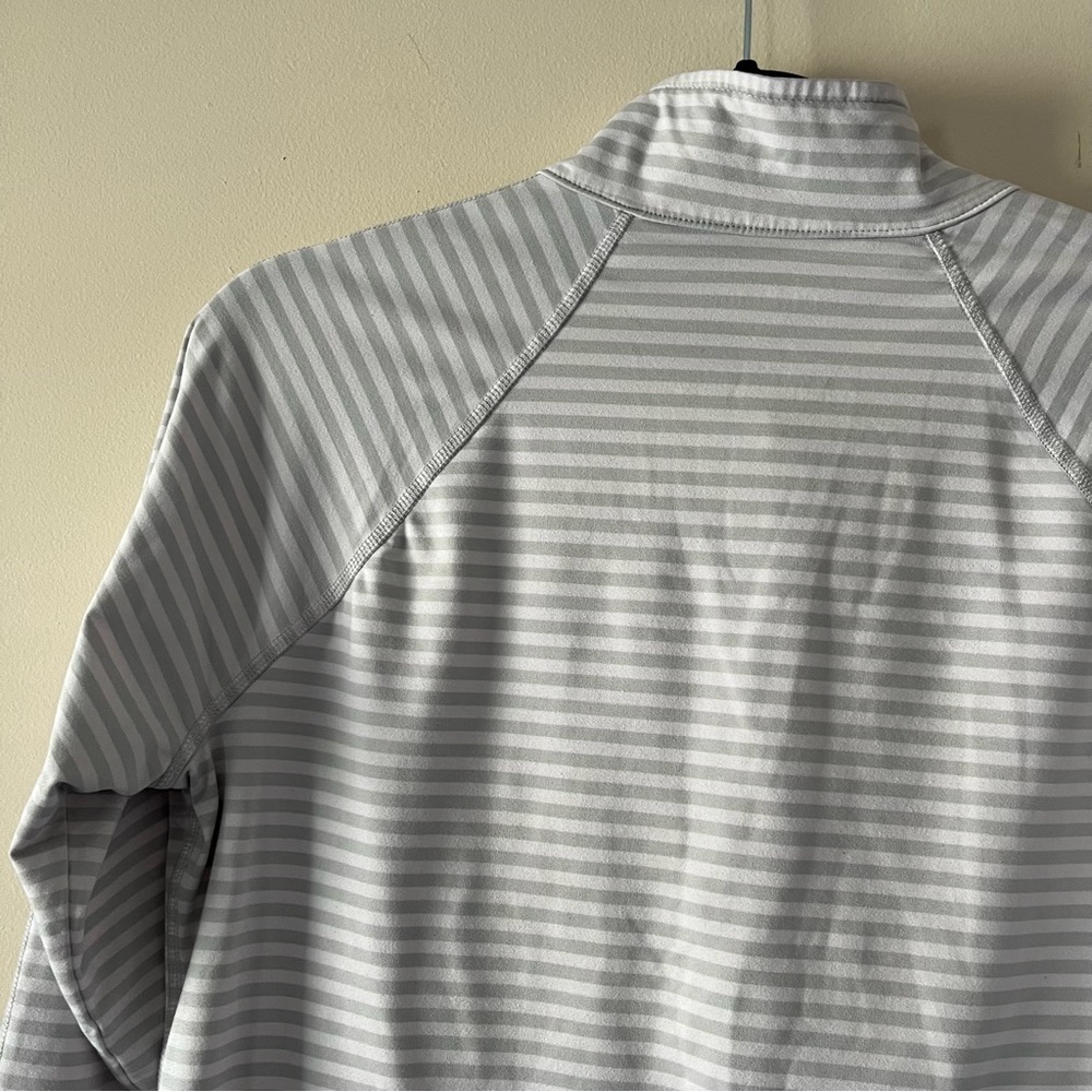 L.L. Bean Long Sleeve Quarter-Zip Activewear Shirt - Picture 5 of 10